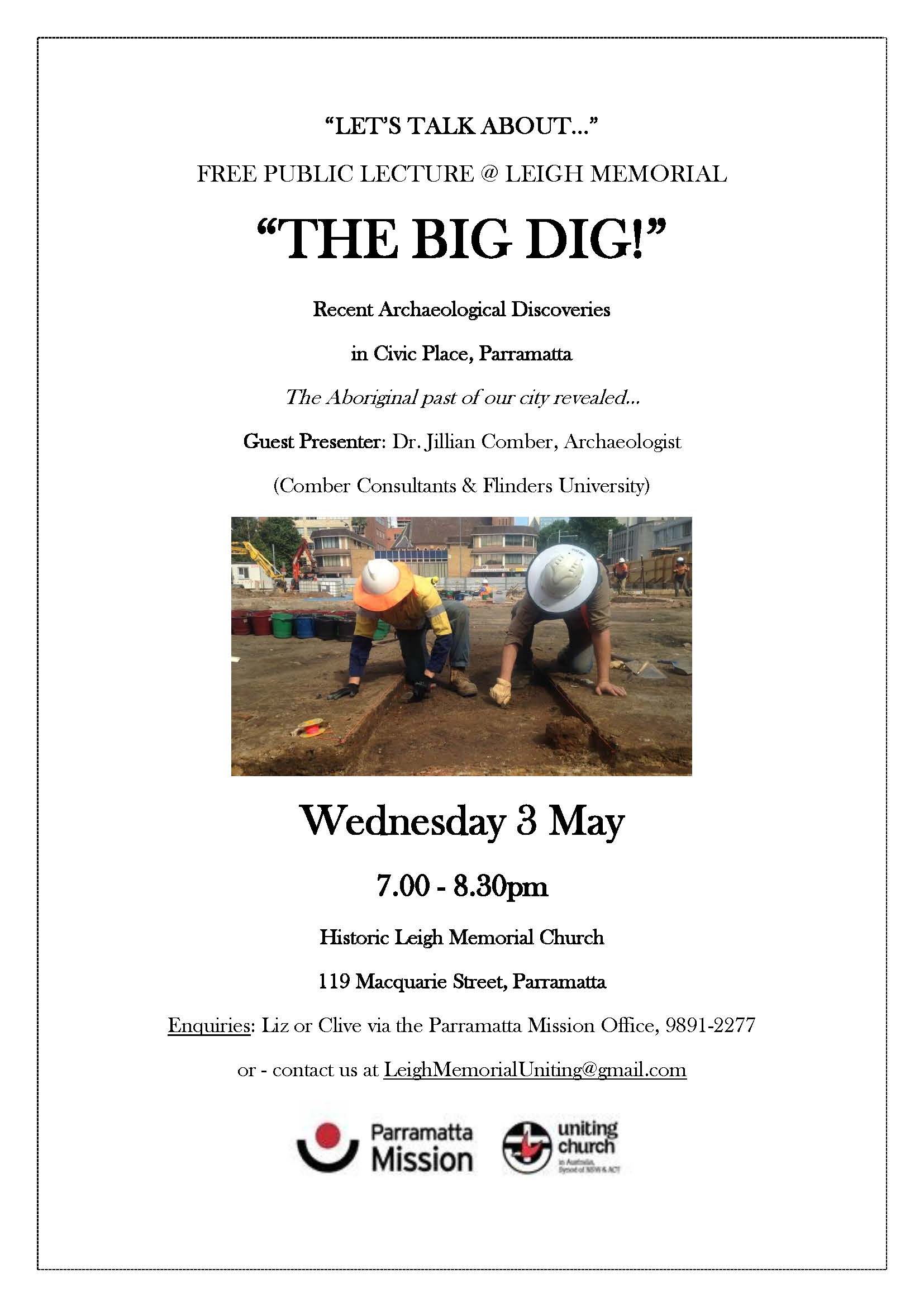 SPECIAL EVENT - THE BIG DIG docx UPDATED VERSION docx (A)